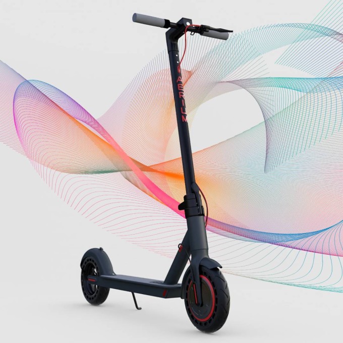 Električni romobil AERIUM S350 Ultra crni