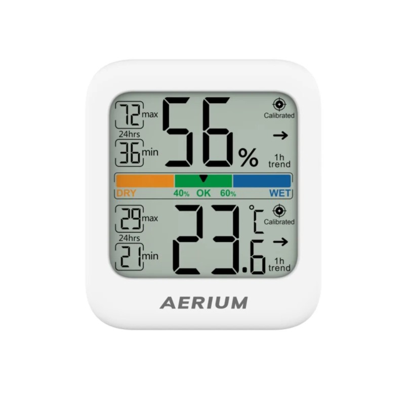 Monitor temperature i vlažnosti zraka AERIUM T33 DUAL