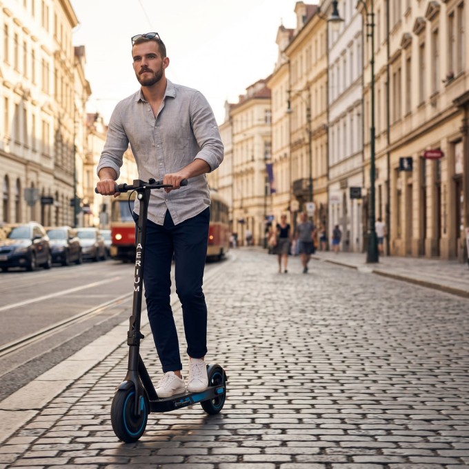 Električni romobil AERIUM MaxRide T500 plavi