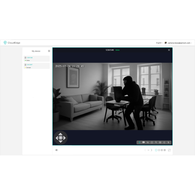 Nadzorna kamera AERIUM Zooma 25F