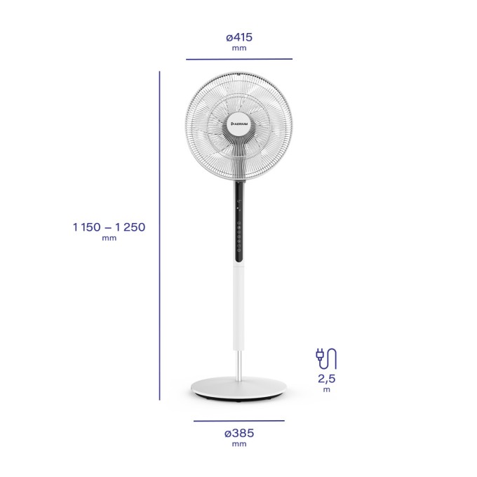 Samostojeći ventilator AERIUM SilentFlow R320