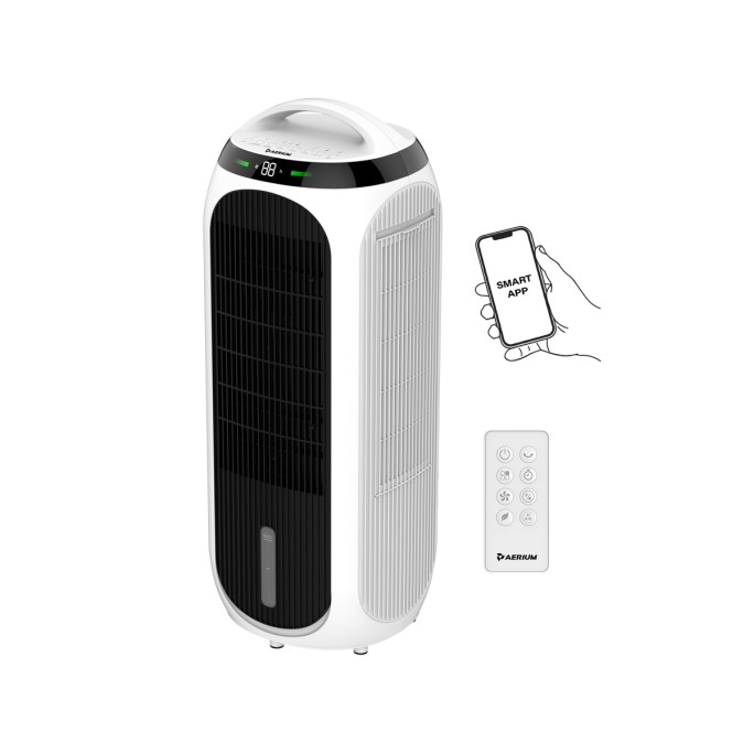 Hladnjak zraka, pročišćivač zraka, ovlaživač i ventilator AERIUM TotalCare 4in1 H13WIFI Hladnjak zraka, pročišćivač zraka, ovlaživač i ventilator AERIUM TotalCare 4in1 H13WIFI