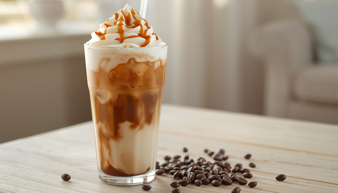 Ukusni kava frappé