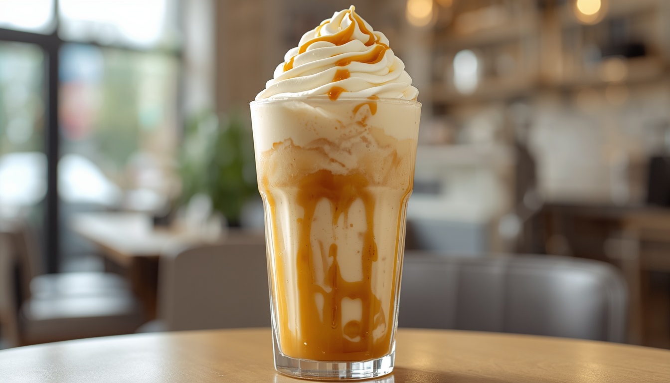 Slatki karamel frappé