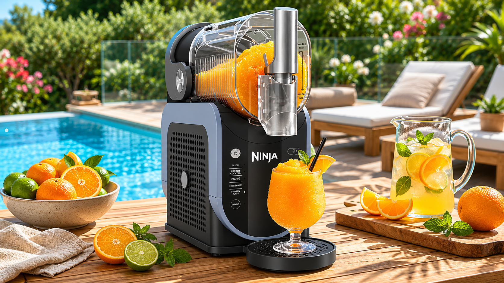 Aparat za ledeni snijeg Ninja FS301EU SLUSHi u upotrebi