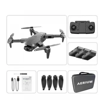 Dron AERIUM L900 GPS 4K crni - 3 baterije